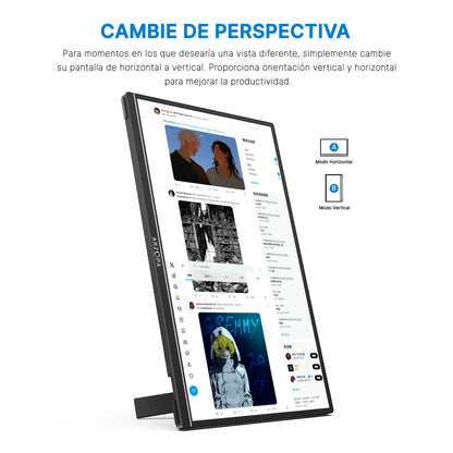 Monitor Portátil Arzopa 15.6 FHD 1080P/60hz