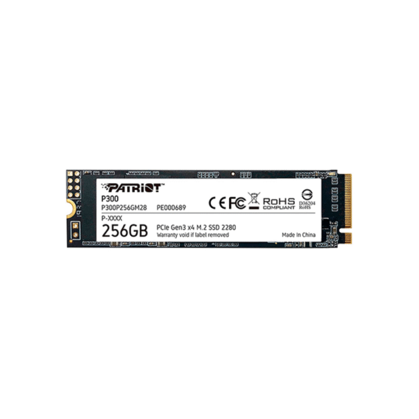 SSD Patriot P300 NVMe M.2 2280 - 256GB